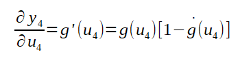 Derivada y4 em relação a u4