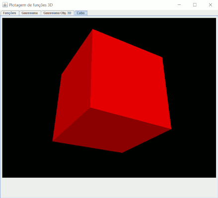 Desenho de cubo em 3D